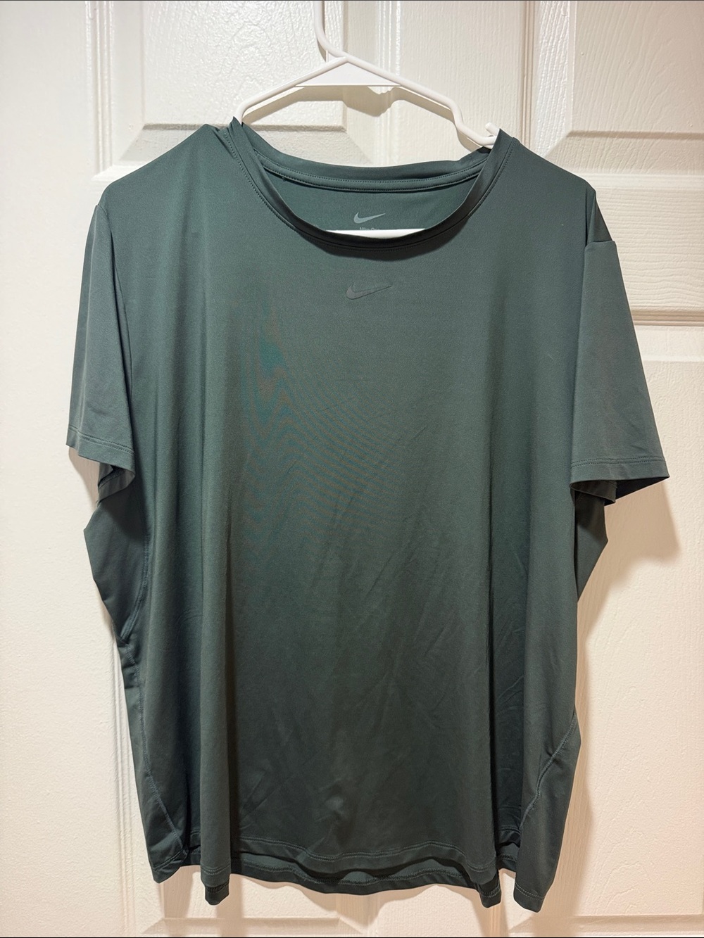 Nike Women’s Dri-FIT Athletic T-Shirt — Dark Green NWOT